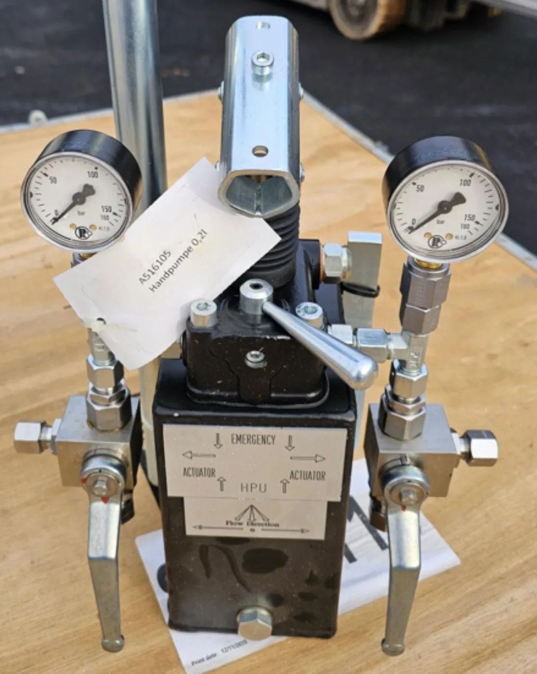 Hydraulisk håndpumpe – 2