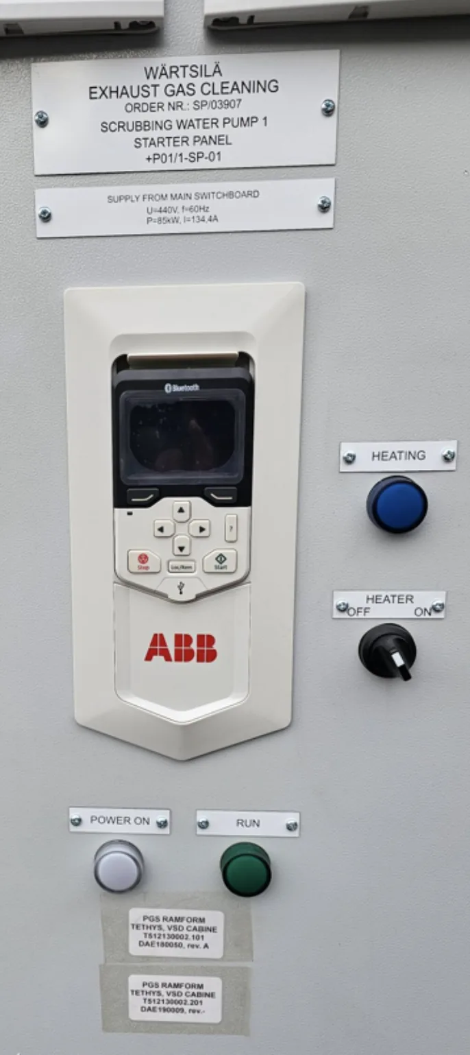 Styreskap ABB 110 kW – 3