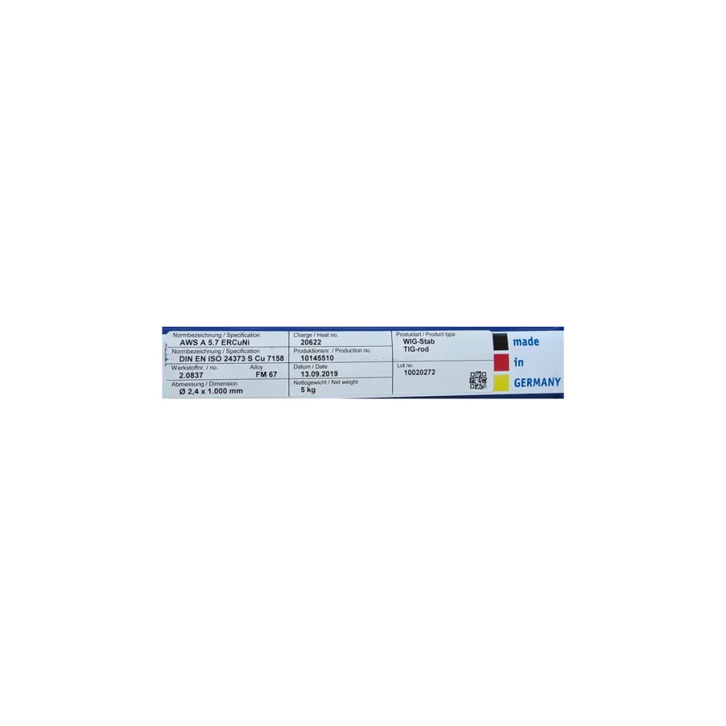 TIG-sveisestaver – 2